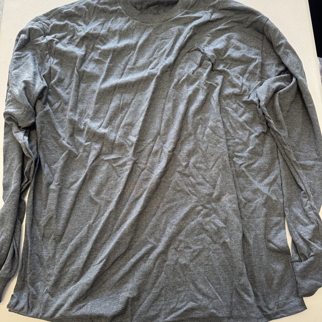 Performance Long Sleeve — Heather Grey
